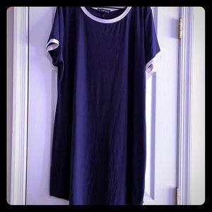 Navy T-Shirt Dress
